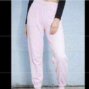 Brandy Melville Rosa Sweatpants